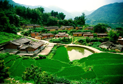 当年革命老区如今旅游胜地--永春县岵山镇北溪村